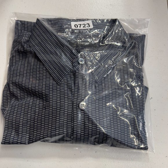 Theory Mens Button Up Long Sleeve Shirt - Picture 8 of 8